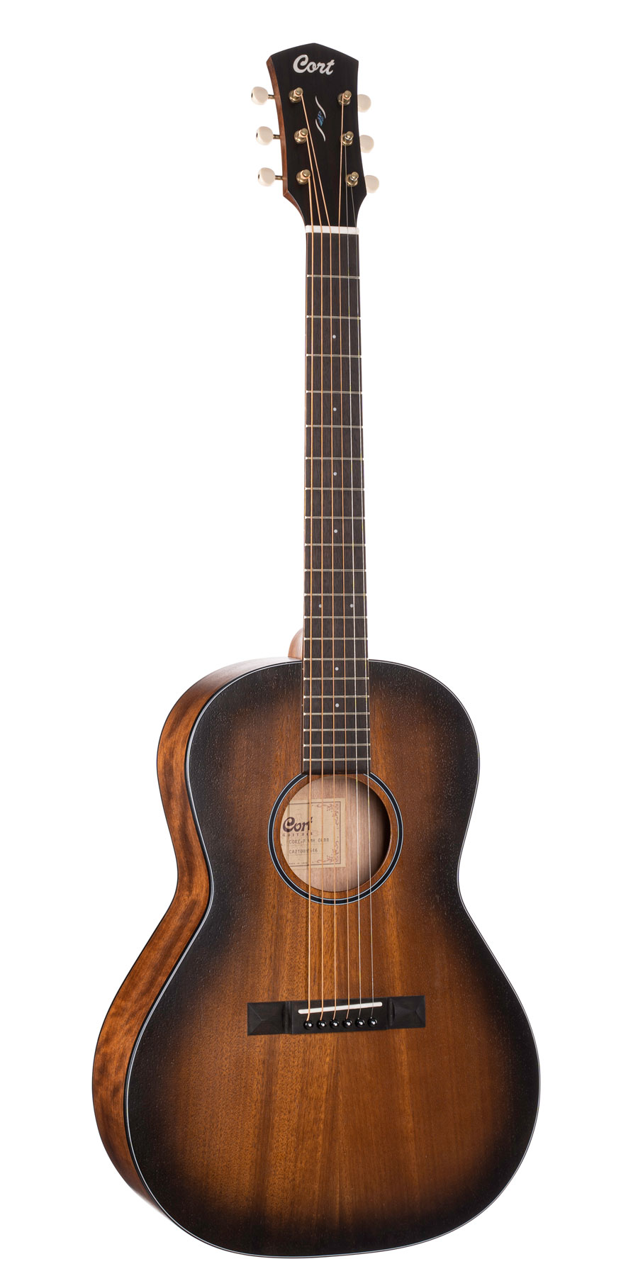 Електроакустичні гітари / Гітара електро-акустична CORT Core-PE Mahogany (Open Pore Black Burst)