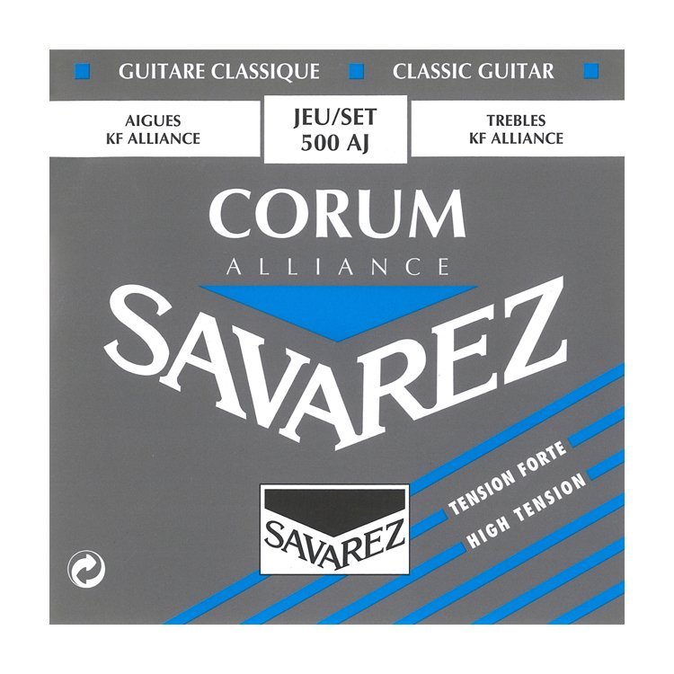 Струны для гитар / SAVAREZ 500AJ Corum Alliance High Tension