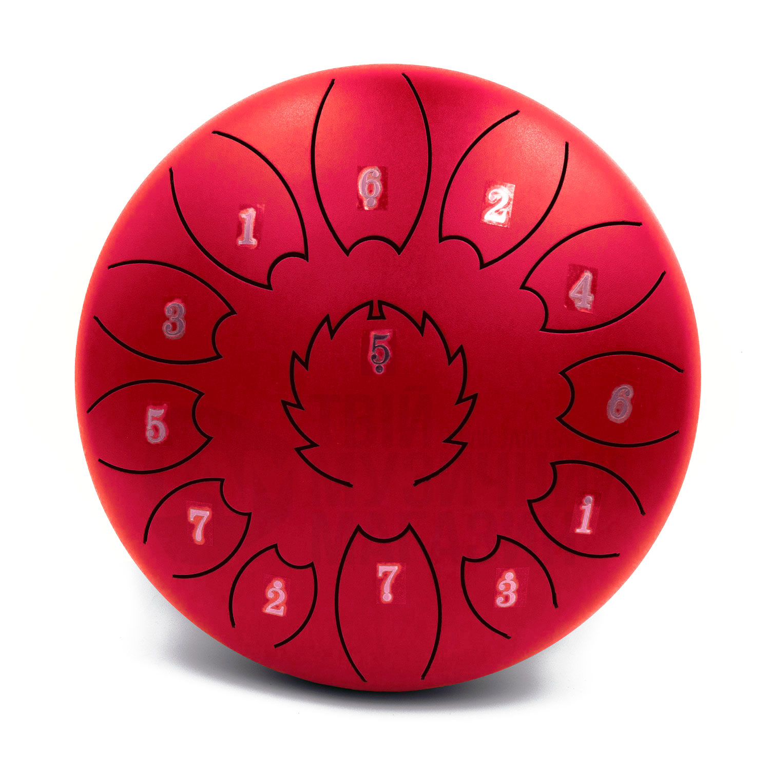 Перкусія / Глюкофон FZONE / XVIVE STD10I13N Red STEEL TONGUE DRUM