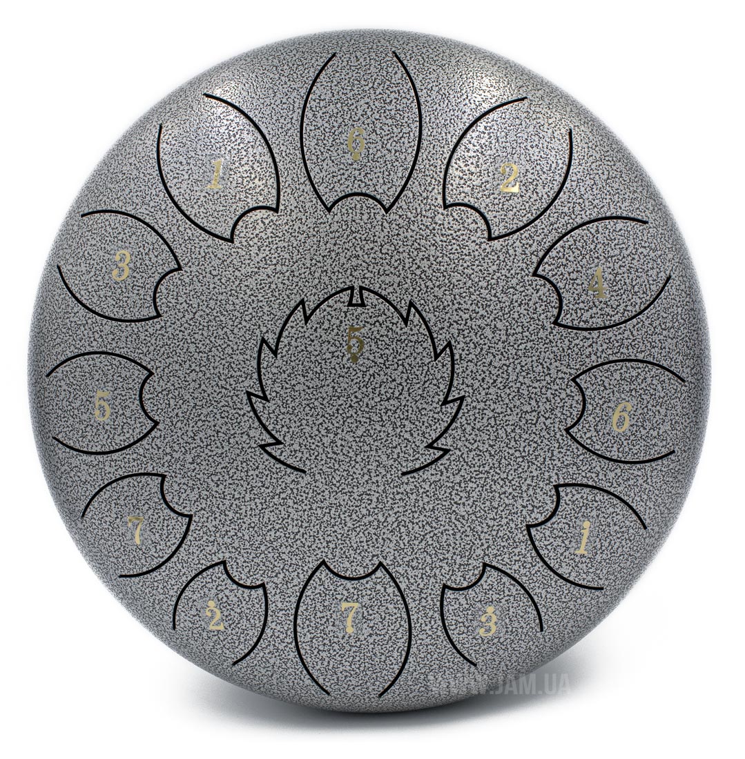 Перкусія / Глюкофон FZONE / XVIVE STD12I13N Gray STEEL TONGUE DRUM