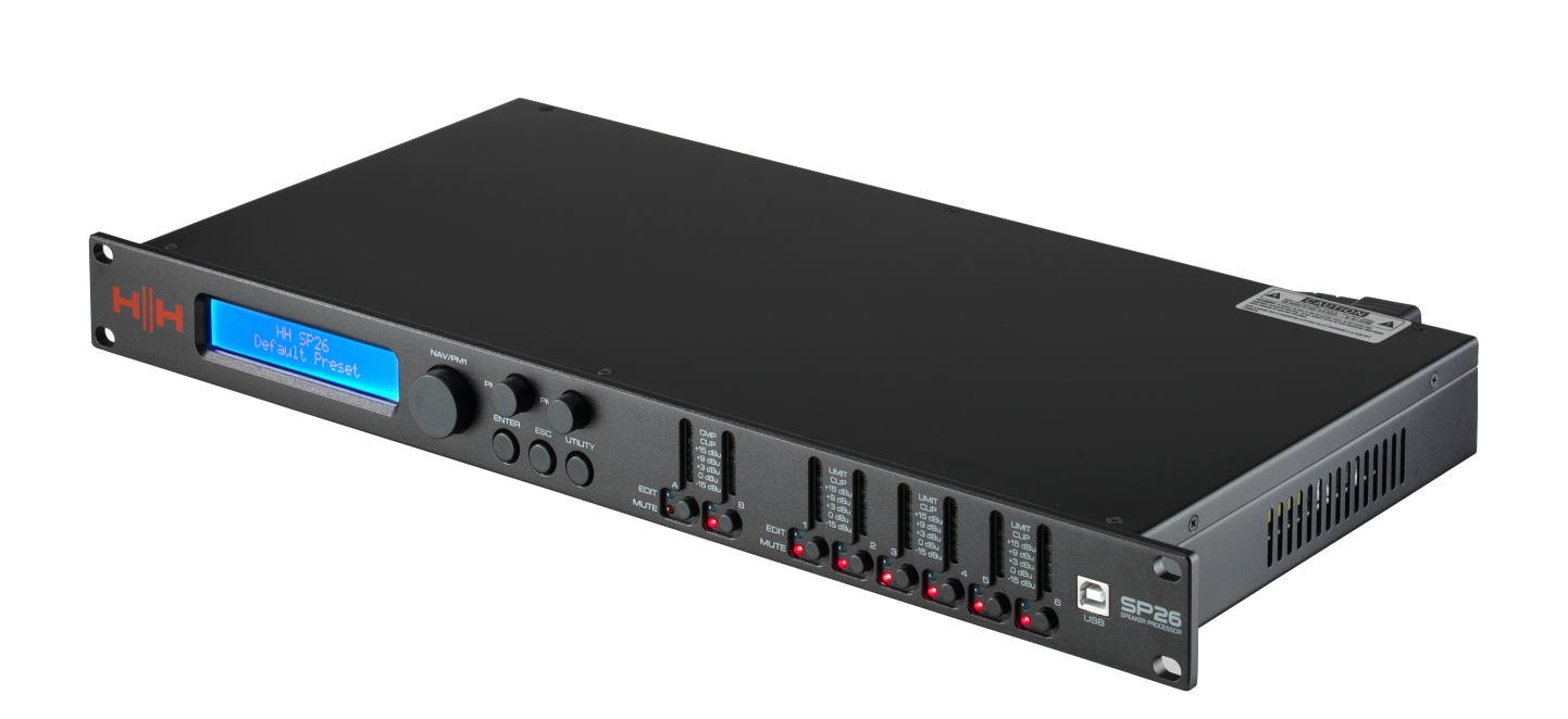 Обробка / процесори / Цифровий зональний процесор HH ELECTRONICS SP26