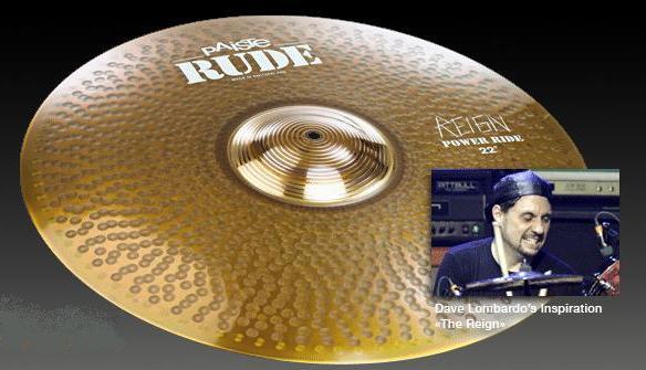 Тарілки / Тарілка PAISTE RUDE Power Ride 22