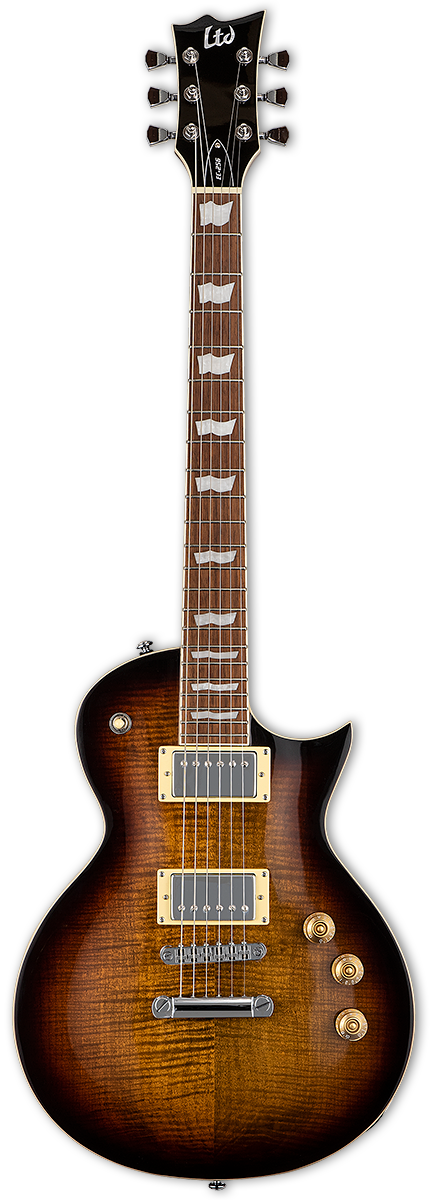 Электрогитары / Гитара электро LTD ESP EC-256FM (Dark Brown Sunburst)