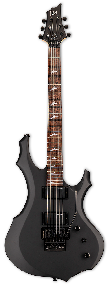 Електрогітари / Гітара електро LTD ESP F-200 (Black Satin)