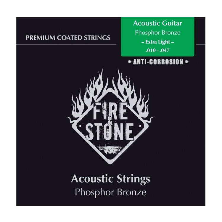 Струны для гитар / Струны для акустической гитары Fire&Stone Set Phosphor Bronze Extra light