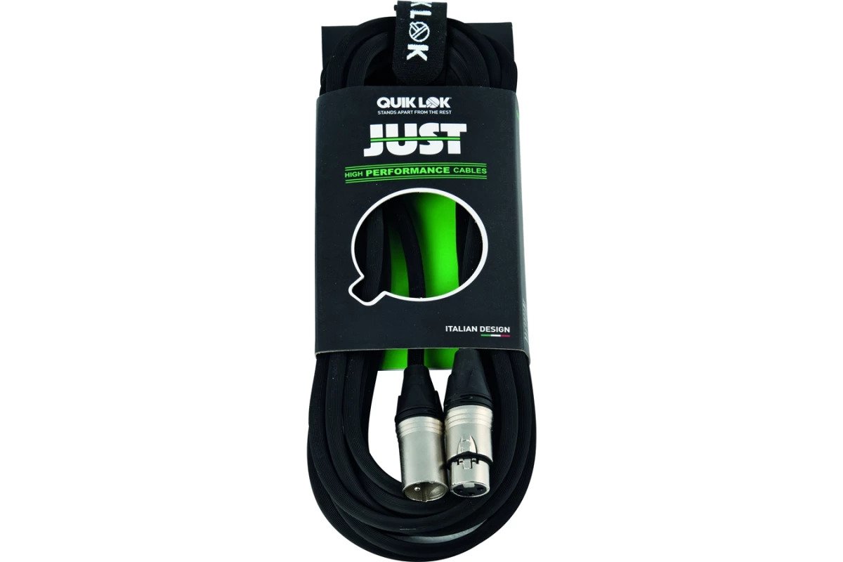 Кабелі / Кабель мікрофонний QUIK LOK JUST MF 15 SL