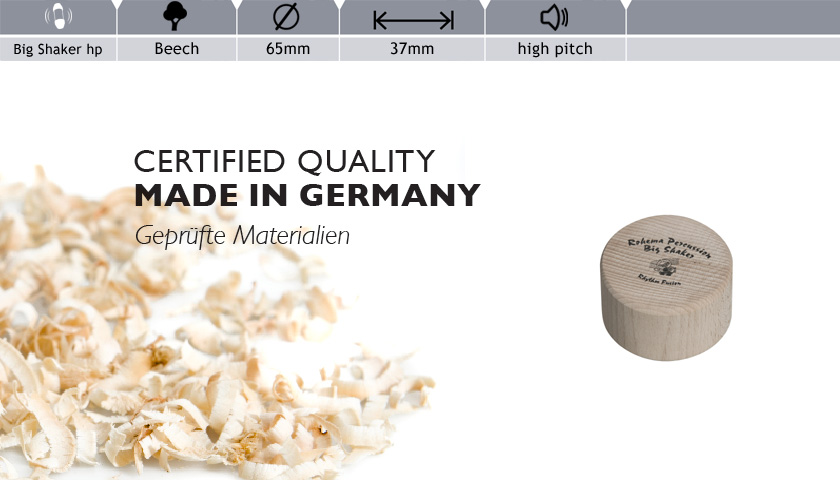 Перкуссия / Шейкер ROHEMA BIG SHAKER HP