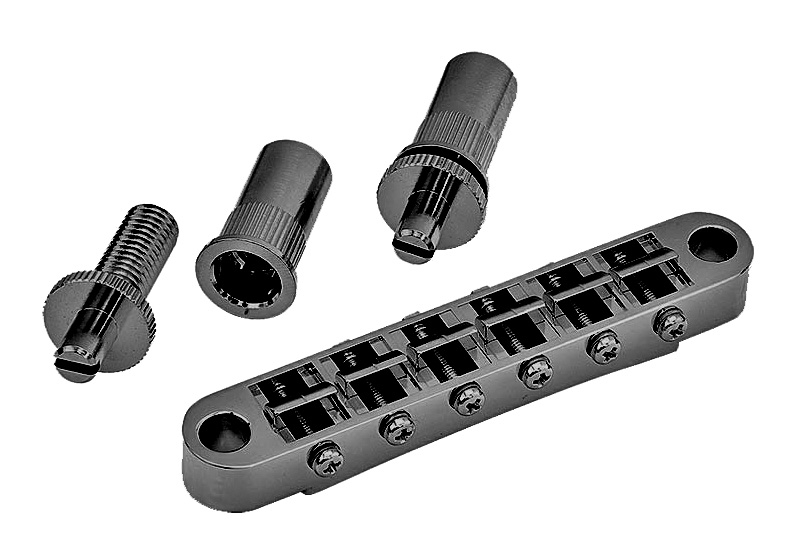 Гитарная механика, колки, лады, порожки / Бридж GOTOH GE103B-T CK