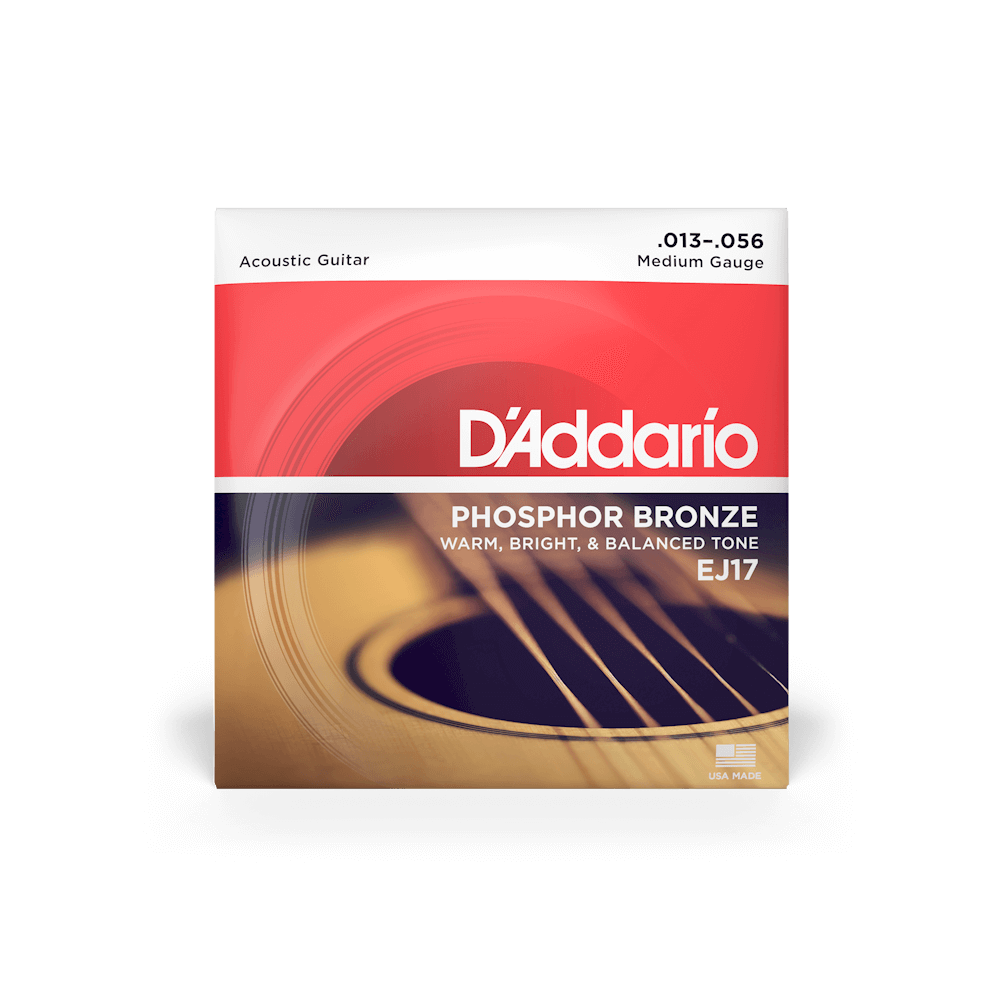 Струни для гітар / Струни для акустичної гітари D'Addario EJ17
