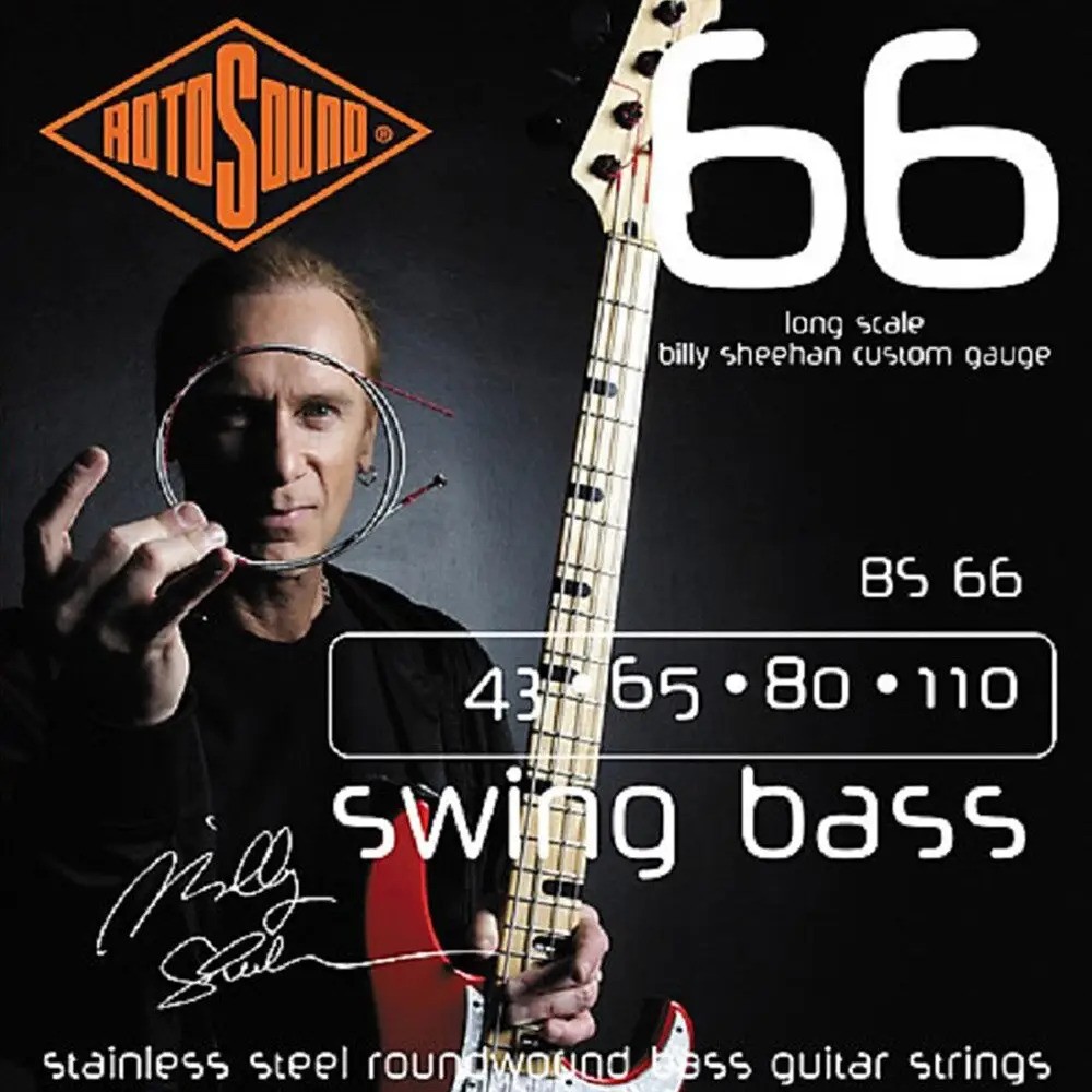 Струны для гитар / ROTOSOUND BS66
