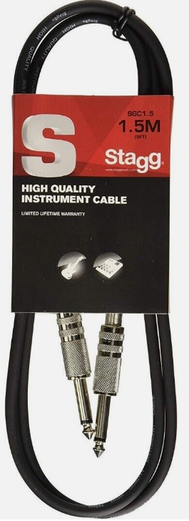 Кабель / Кабель инструментальный STAGG SGC1,5