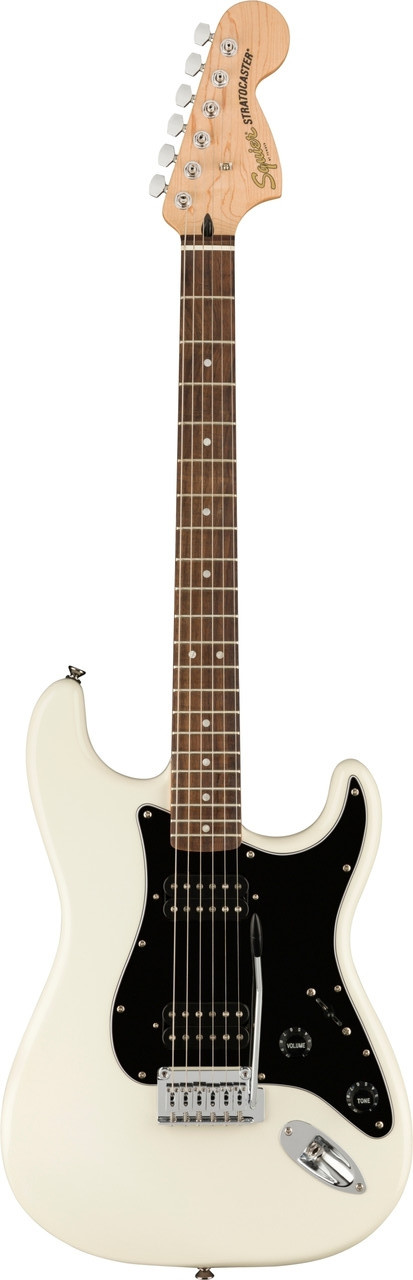 Електрогітари / Гітара електро SQUIER by FENDER AFFINITY SERIES STRATOCASTER HH LR OLYMPIC WHITE
