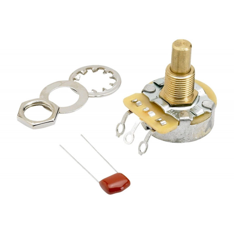 Електроніка / Потенціометр FENDER 500K SOLID SHAFT POTENTIOMETER