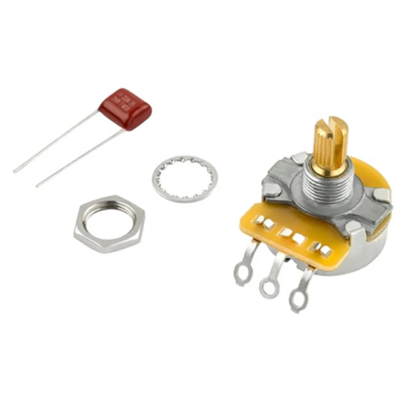 Електроніка / Потенціометр FENDER PURE VINTAGE 250K SPLIT SHAFT POTENTIOMETER