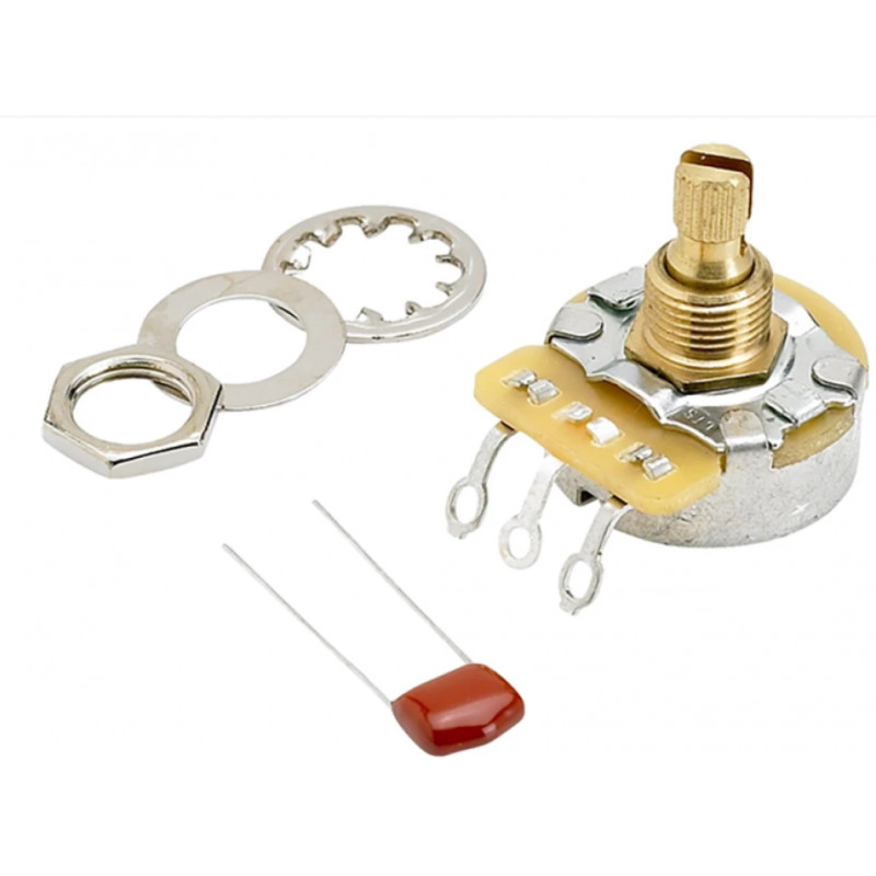 Електроніка / Потенціометр FENDER POTENTIOMETER T V NO LOAD 250K SPLIT SHAF