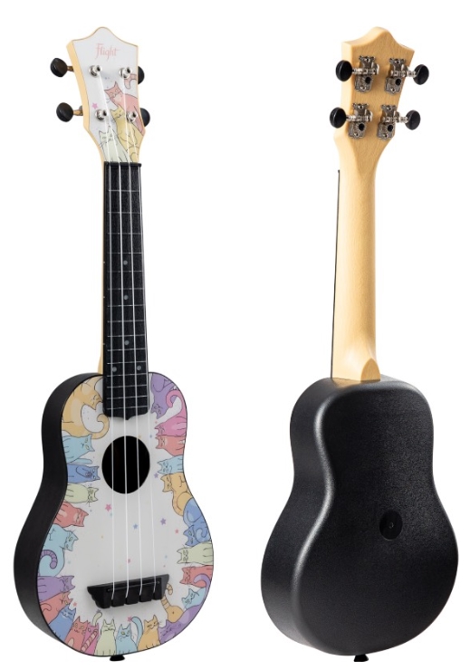 Укулеле / Укулеле Flight TUS40 Kitty, Travel soprano
