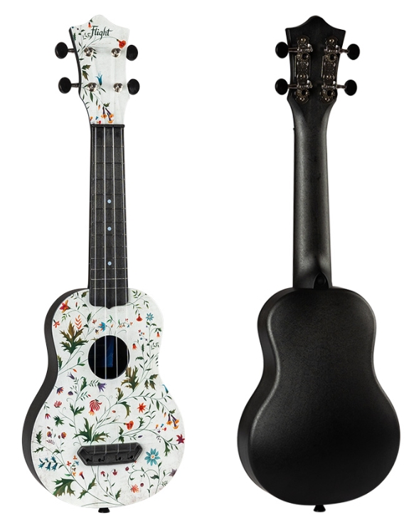 Укулеле / Укулеле Flight UTS-40 Flower, Ultra travel