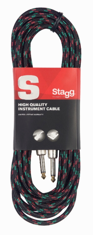 Кабель / Кабель інструментальний STAGG SGC3VT BK