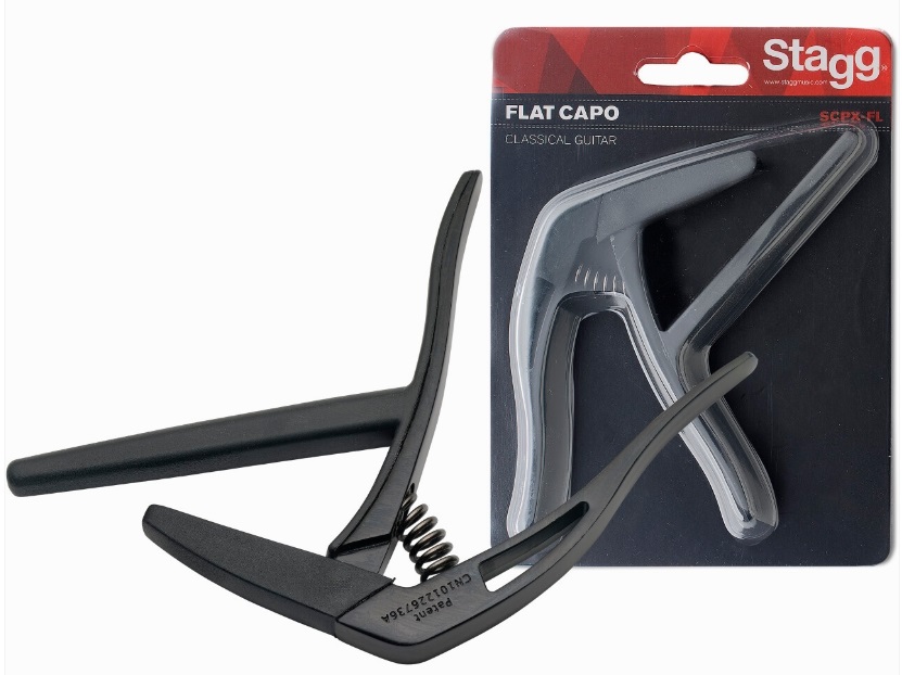 Каподастри / Каподастр STAGG SCPX-FL BK