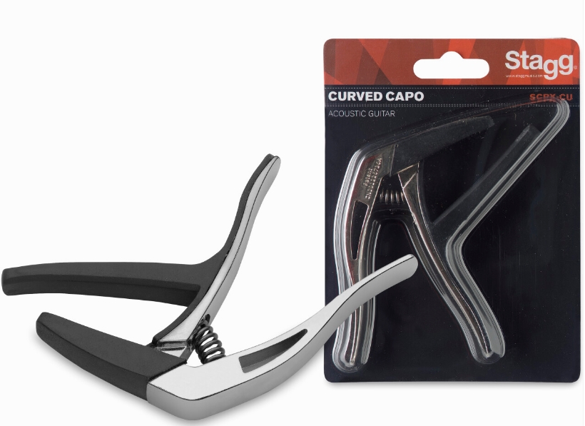 Каподастри / Каподастр STAGG SCPX-CU CR