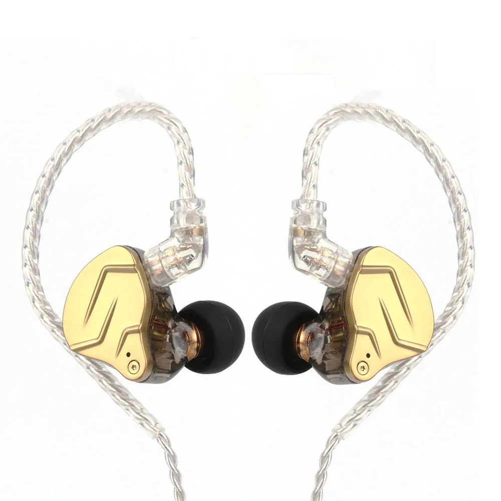 Вушні монітори / Навушники KZ Audio ZSN PRO X GOLD NO MIC