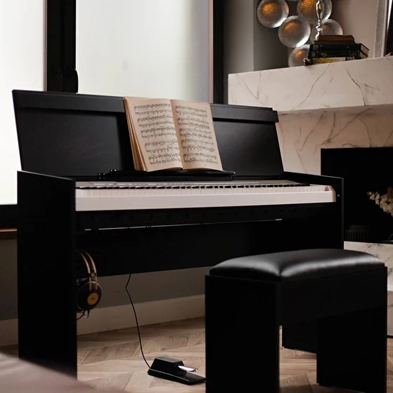 Стойки, держатели, подставки / Стойка для клавиш GA Music чорна для Yamaha