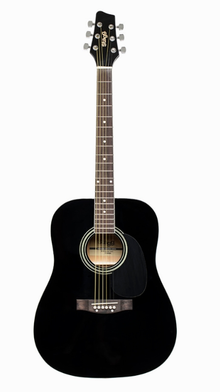 Акустичні гітари / Гітара акустична STAGG SA20D BLK
