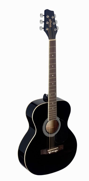 Акустические гитары / Гитара акустическая STAGG SA20A BLK