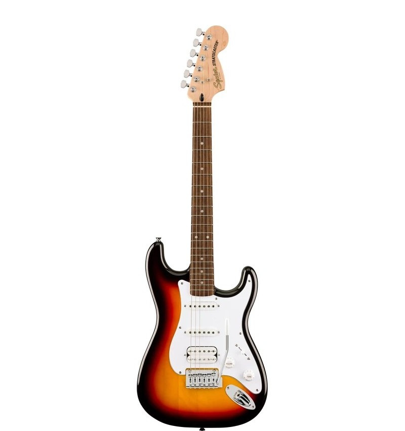Електрогітари / Гітара електро SQUIER by FENDER AFFINITY STRAT JUNIOR HSS 3 COLOR SB