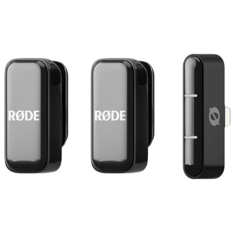 Радіомікрофони та бездротові системи / Радіосистема RODE Wireless Micro Lightning Black