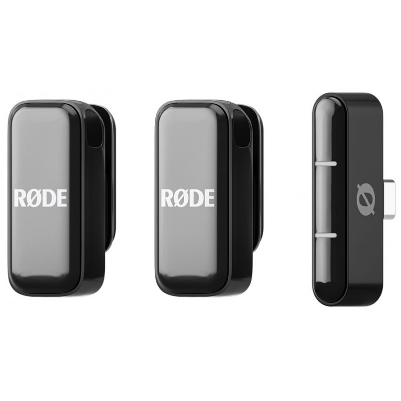 Радіомікрофони та бездротові системи / Радіосистема RODE Wireless Micro USB-C BLACK