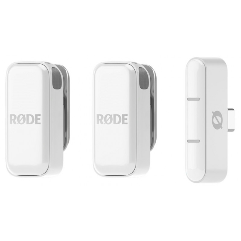 Радіомікрофони та бездротові системи / Радіосистема RODE Wireless Micro USB-C White