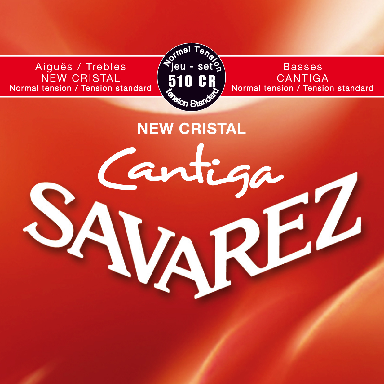 Струни для гітар / Струни для класичної гітари SAVAREZ 510 CR Cantiga New Cristal