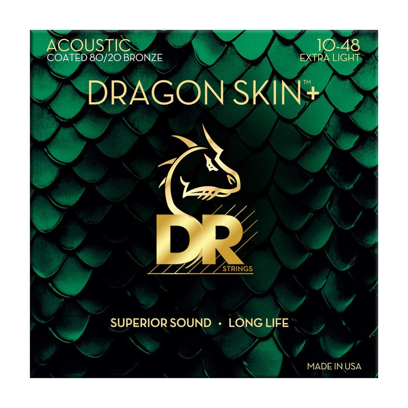 Струны для гитар / Струны для акустической гитары DR DA8-10