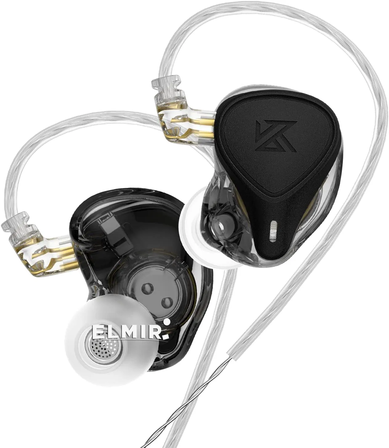 Навушники вкладиші / Навушники KZ Audio ZEX PRO BLACK NO MIC