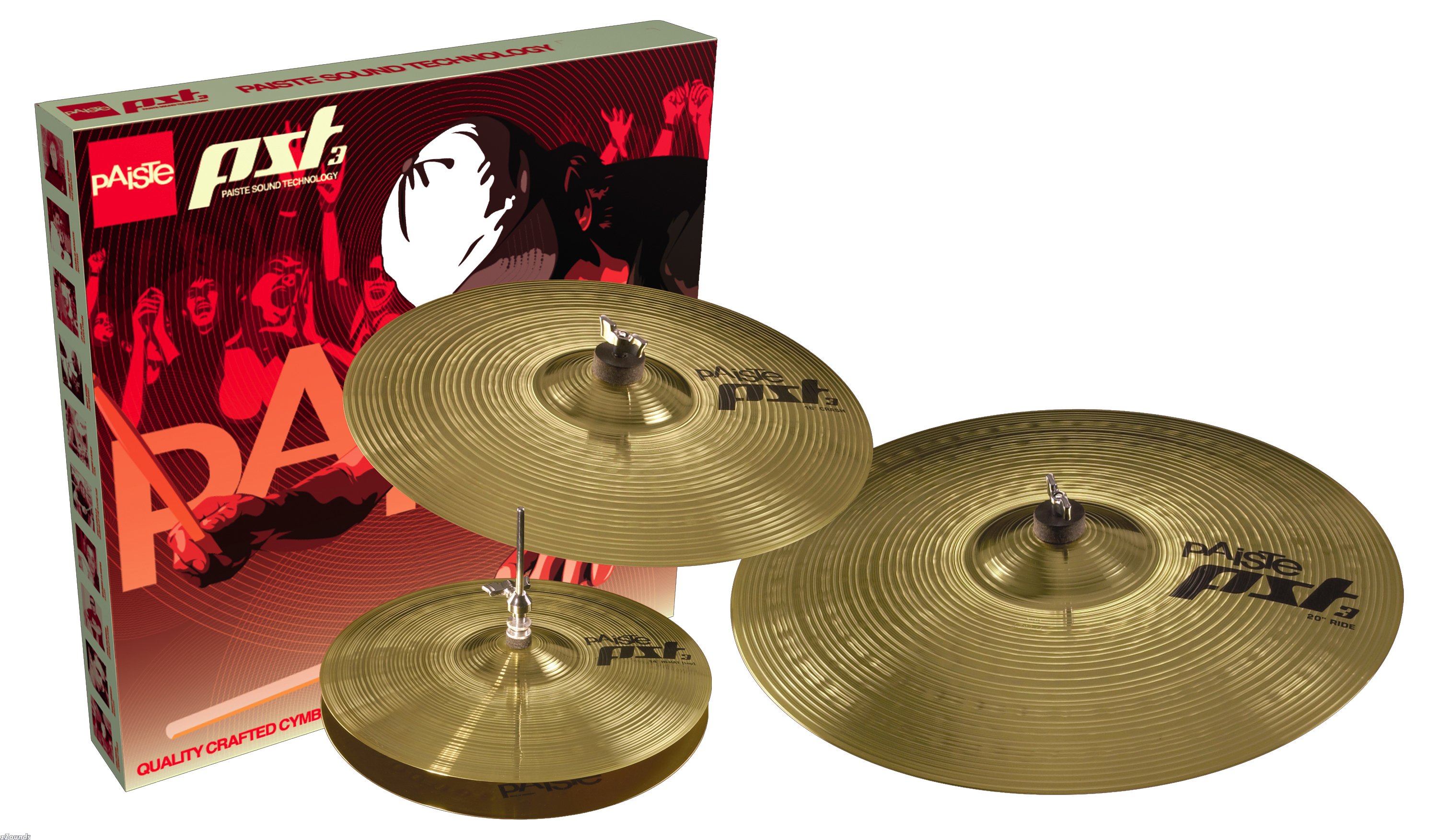 Тарелки / Тарелки PAISTE 3 Universal Set