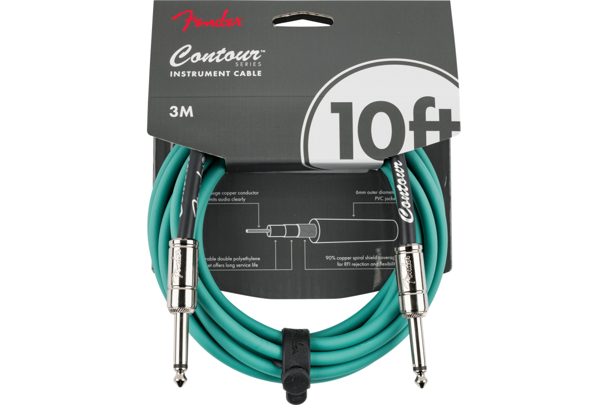 Кабель / Кабель інструментальний FENDER CABLE CONTOUR 10