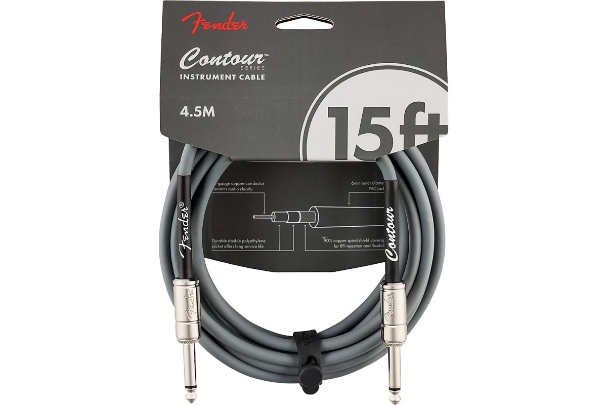 Кабель / Кабель інструментальний FENDER CABLE CONTOUR 15