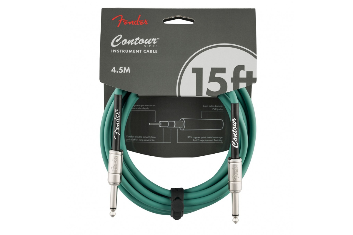 Кабель / Кабель інструментальний FENDER CABLE CONTOUR 15