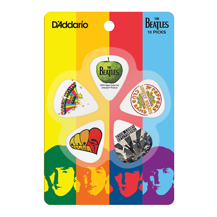 Медіатори / Медіаторів набір D'Addario Beatles Picks-Albums (10шт)