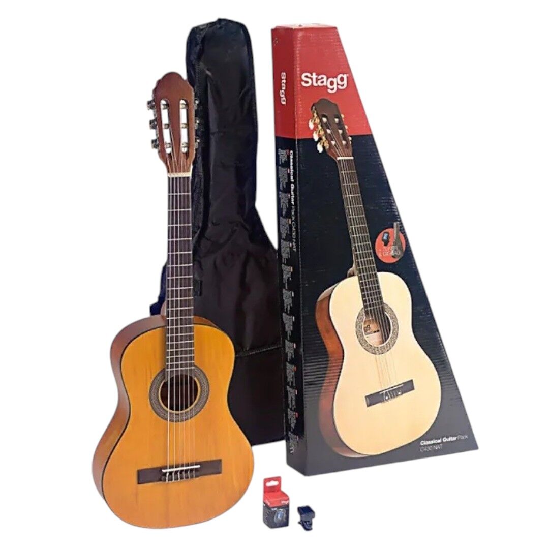 Класичні гітари / Гітара класична STAGG C430 M NAT PACK