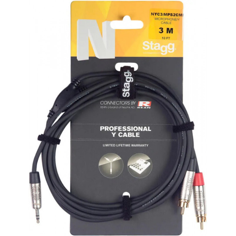 Инсертный кабель / STAGG NYC1.5/MPS2CMR