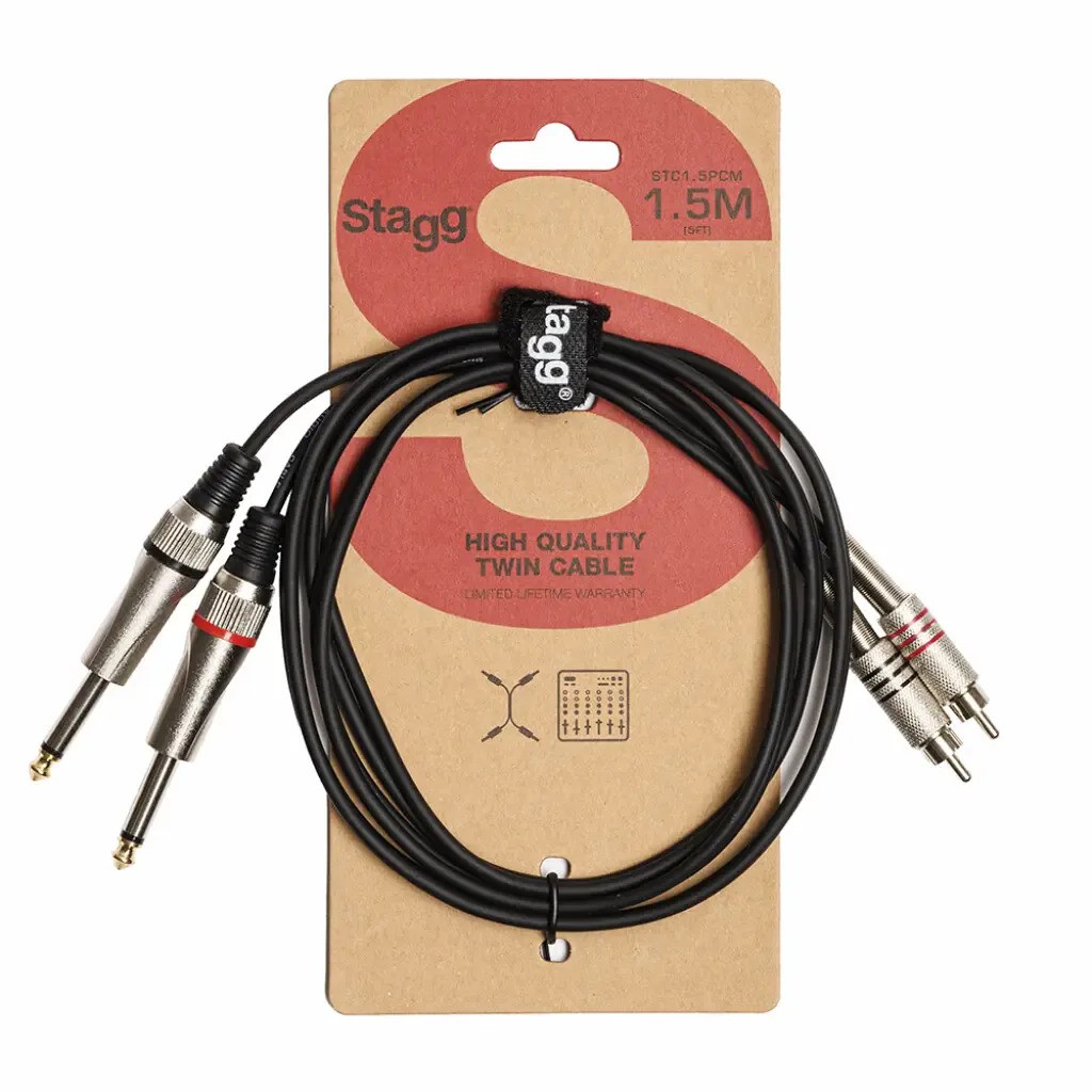 Аудиокабель / Кабель STAGG STC1,5PCM