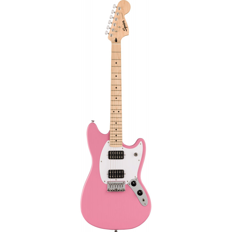 Электрогитары / Гитара электро SQUIER by FENDER Sonic Mustang HH MN Flash Pink