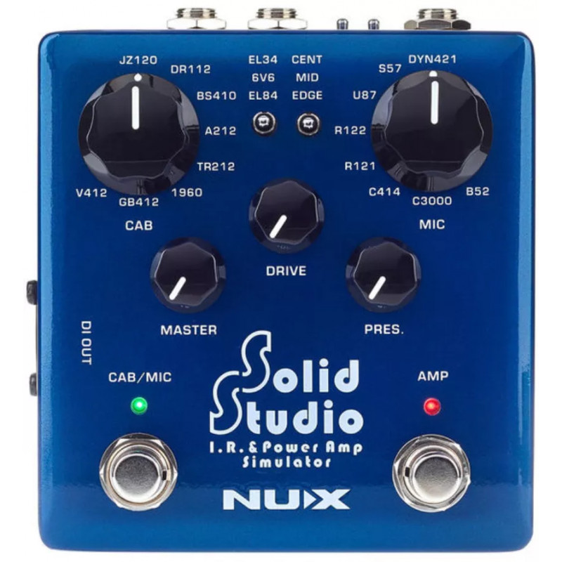 Педали и процессоры эффектов / Педаль гитарного эффекта NUX Solid Studio (NSS-5)